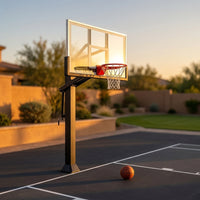 Northline Athletics ApexCourt Pro 72 In-Ground Basketball System — Studio Shot