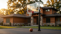 Northline Athletics ApexCourt Pro 72 In-Ground Basketball System — Lifestyle
