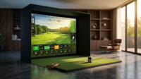 TruVision Elite Golf Simulator — Lifestyle
