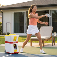 Velocity Quantum Q12 Elite Pickleball Training Machine — Lifestyle