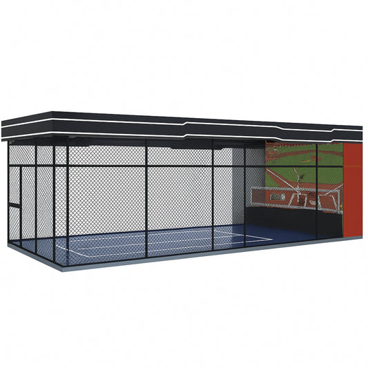 VelocityPro Elite Softball Simulator Cage