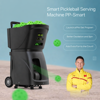 Pickleball Training Machine Built for Competition Play, Dual-Wheel Launch, Adjustable Speed, Professional Spin